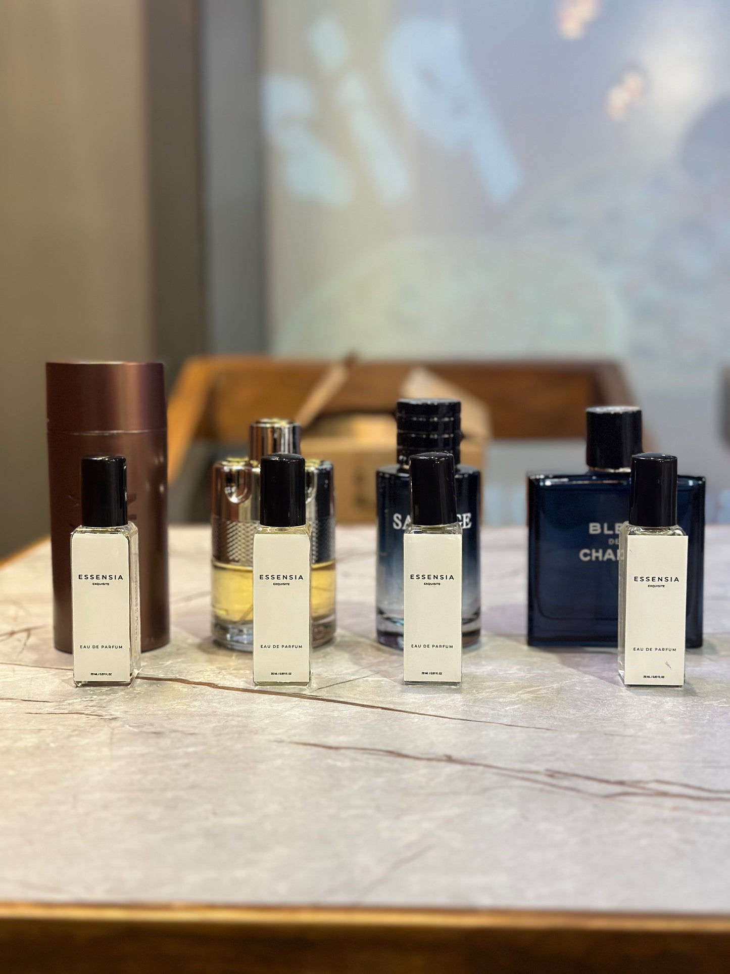 Elite Men’s Perfume Collection – (Pack of 4 / 20ml)