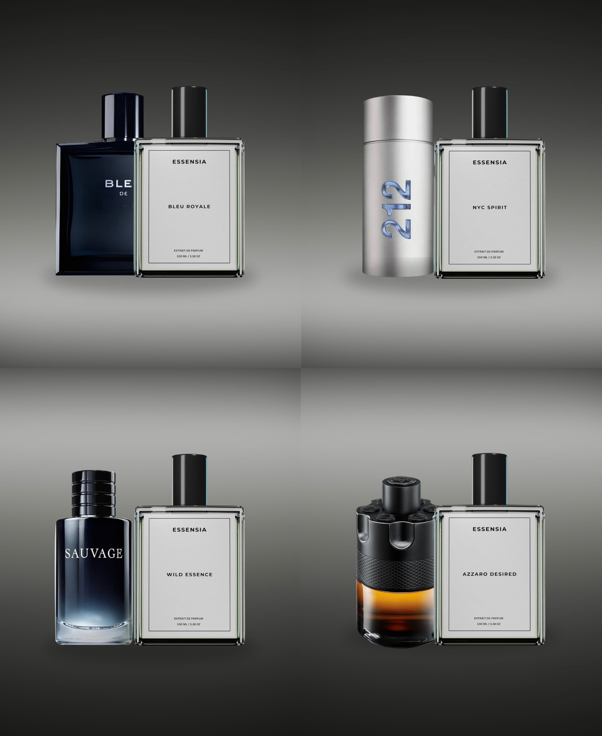 Elite Men's Perfume Collection – (Pack of 20ml) – ESSENSIA