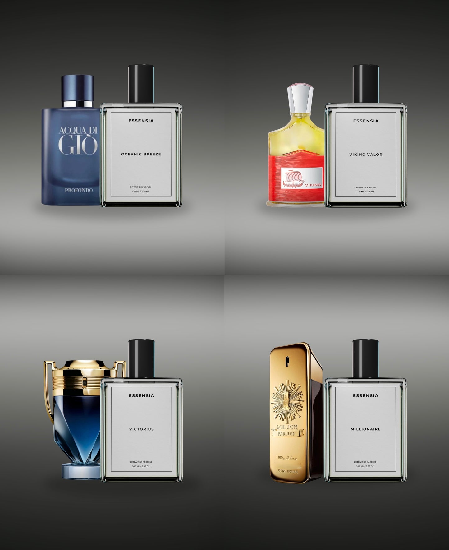 Elite Men’s Perfume Collection – Set II (Pack of 4 / 20ml)